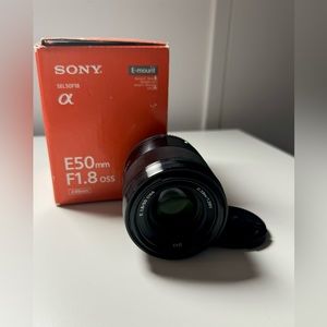 (I-30983) Sony SEL50F18 Lens